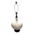 Mid Century Modern Turned Studio Pottery Ceramic Lamp For Sale