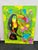 Mid 20th Century Vibrant Modern Toucan and Butterfly Oil Painting Signed For Sale - Image 5 of 8