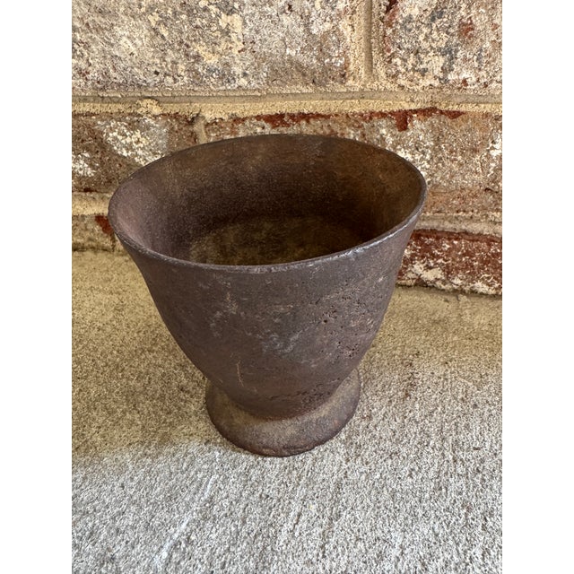 Late 19th Century Iron Apothecary Mortar For Sale - Image 9 of 11