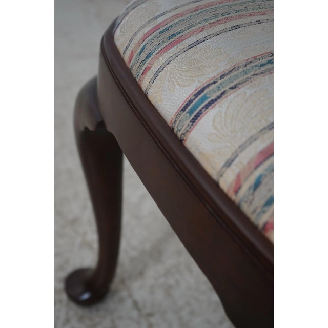 Set of 8 Stickley Cherry Philadelphia Dining Chairs For Sale - Image 15 of 18