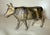 Antique 1920's Cast Iron Gold Cow Animal Still Coin Penny Bank – A.c. Williams For Sale - Image 4 of 11
