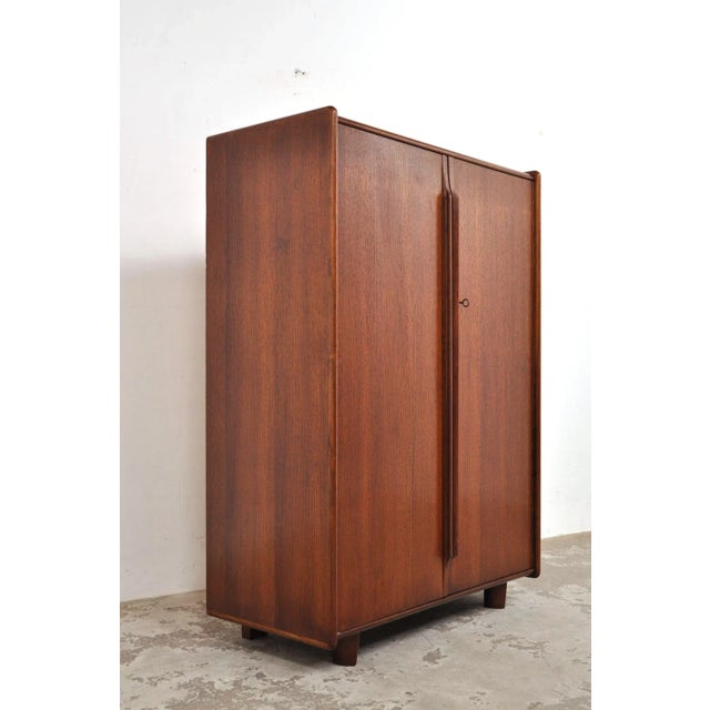 Vintage Oak Cabinet with Drawers, 1930s For Sale - Image 14 of 14