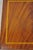 Mid 20th Century Vintage English Edwardian Style Mahogany Pinwheel Inlay 3 Drawer Dresser Chest For Sale - Image 5 of 12
