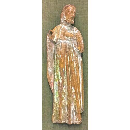 Traditional Antique Framed Philippine Santos Sculpture For Sale - Image 3 of 4