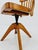 Bauhaus Swivel Office Chair in Wood by Puffdreh Kontorchair, 1930s For Sale - Image 6 of 11