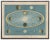 Ocean Blue Astronomy Plate II in Shadowbox 29 1/2x 23 1/2"