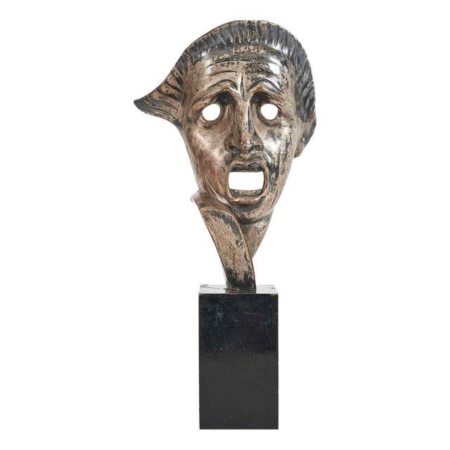Cacciapuoti Tragic Mask from Guido Cacciapuoti, 1930s For Sale