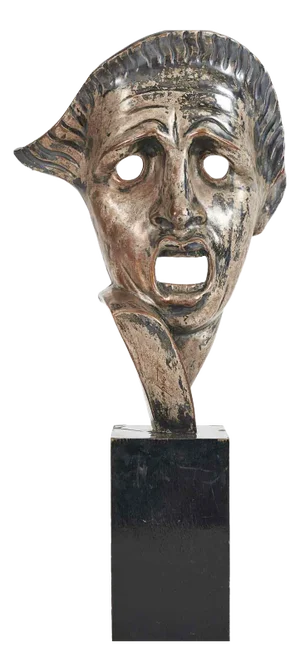 Cacciapuoti Tragic Mask from Guido Cacciapuoti, 1930s