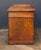 Cinnamon Large English Pedestal Desk With Kneehole Cabinet of Mahogany For Sale - Image 8 of 11