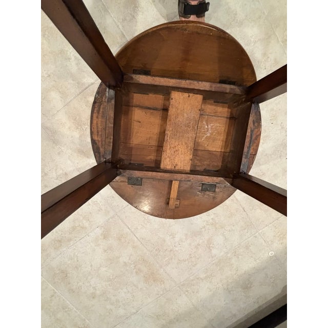 Early 20th Century Early 20th Century Small Drop Leaf Table For Sale - Image 5 of 6
