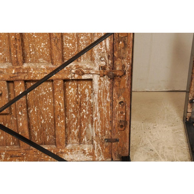 A Coffee Table W/18th C. Spanish Wood Top For Sale - Image 10 of 10