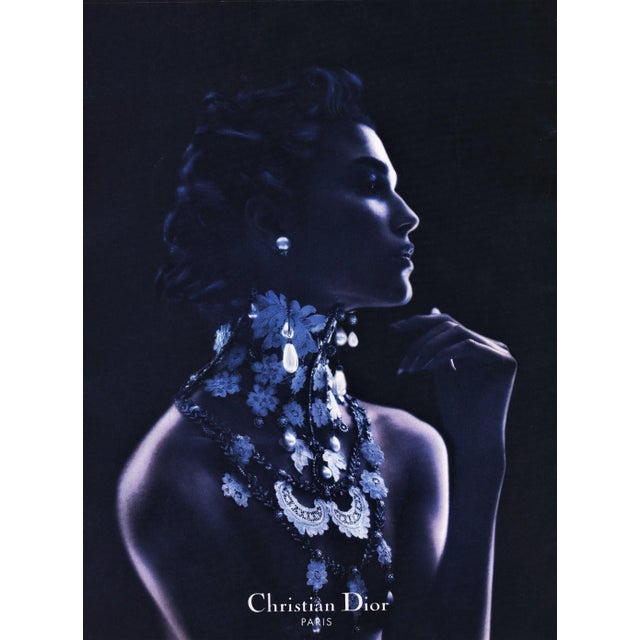 Christian Dior 1998 French Advertisement Print-Dior Jewelry For Sale - Image 4 of 4