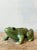 Vintage Boho Glazed Ceramic Frog Planter For Sale In West Palm - Image 6 of 12