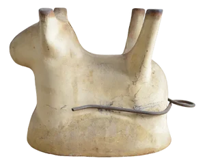 Antique Sheep Baking Form, 1850s