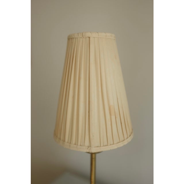 1950s 1950s Swedish Brass Side Lamps - a Pair For Sale - Image 5 of 14