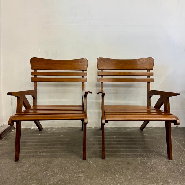 Vintage Armchairs by Carlo Pagani, 1950s, Set of 2, in Very Good conditions. Designed 1950 to 1959 This piece is...