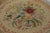 This 3x3 antique circular hooked rug is an exciting new addition to Rug & Kilim’s Antique collection—a romantic folk-art...