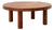 Model T02M Coffee Table in Elm from Pierre Chapo, France, 1976 For Sale