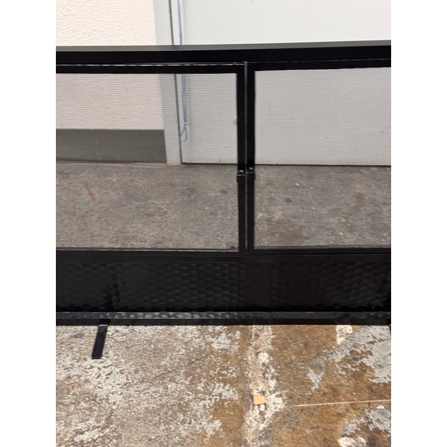 John Lyle Titan Fireplace Screen For Sale - Image 10 of 12