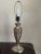 Silver, Root Wood and Cathedral Glass Lamp in the style of Tiffany, Italy, 1989 For Sale - Image 12 of 13