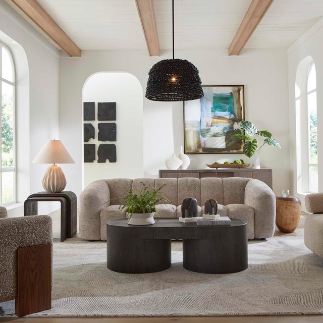 Lavishly Designed With Substantial Channel Tufting, This Sofa Offers Both A Luxurious Aesthetic And An Unparalleled Level...