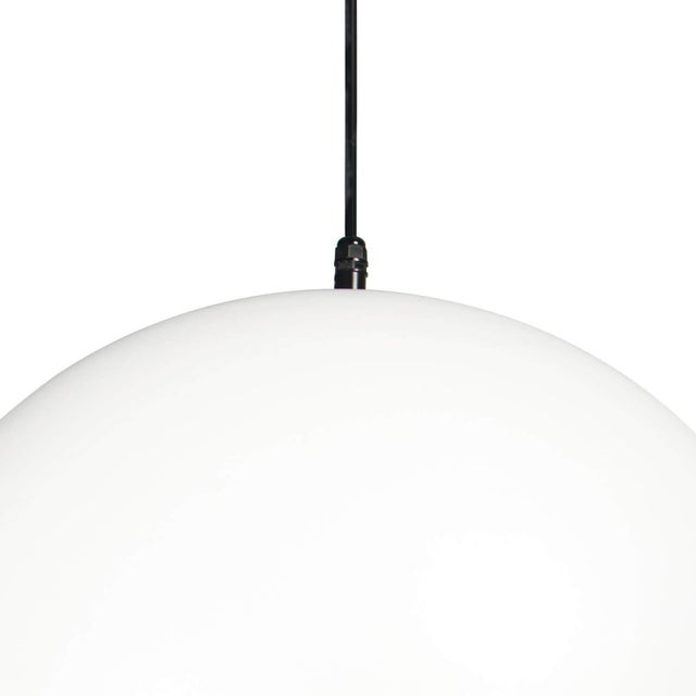 Not Yet Made - Made To Order Regina Andrew Peridot Aluminum Outdoor Pendant, Large, White For Sale - Image 5 of 7