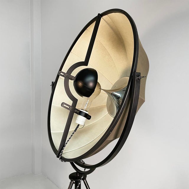 White Italian Modern Floor Lamp by Mariano Fortuny for Palladio Italia, 1980s For Sale - Image 8 of 17