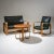 Modern Seating Group by Giuseppe Pagano Pogatschnig, Italy, 1940s, Set of 5 For Sale - Image 3 of 15
