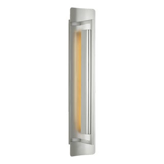 Ian K. Fowler for Visual Comfort Signature Tristan 20" Reflector Sconce in Polished Nickel For Sale