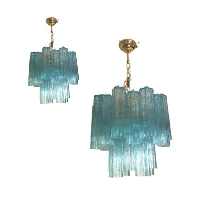 Murano Glass Chandeliers by Simoeng, Set of 2 For Sale - Image 15 of 15