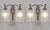 Paul Gilles A beautiful pair of French art deco double wall sconces by Paul Gilles. Done in nickel plated bronze or solid...