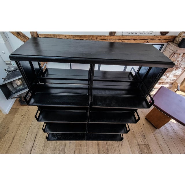 Double-Sided Strafor Bookcase, 1933 For Sale - Image 10 of 18