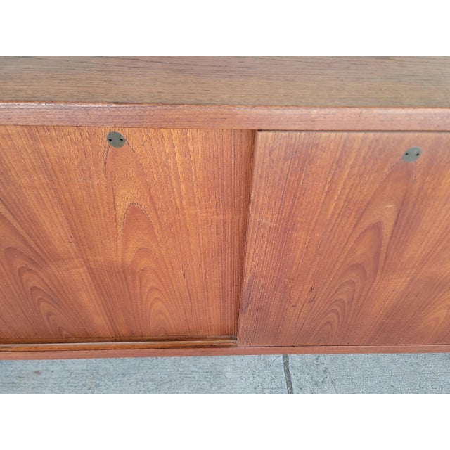 Hans Wegner Ry-26 Teak Danish Modern Credenza With Sliding Doors For Sale - Image 14 of 18