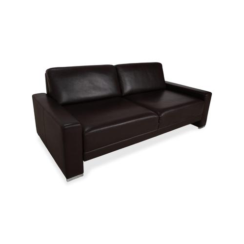 Leather Alba Three-Seater Sofa from Brühl For Sale - Image 4 of 18