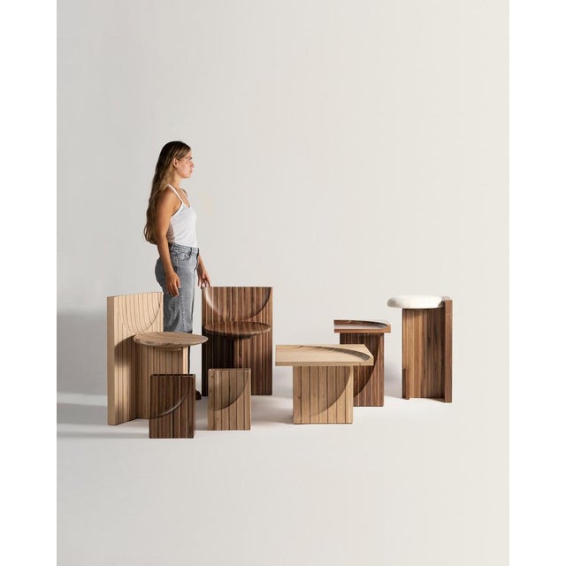 Not Yet Made - Made To Order Trama Side Table by Rosana Sousa For Sale - Image 5 of 7