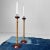 1920s Japanese Candlesticks in Lacquer and Bamboo, 1920s, Set of 2 For Sale - Image 5 of 14