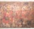 Antique Oriental and Large Painting on Canvas Mounted on Wood For Sale - Image 4 of 10