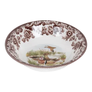 Spode Woodland Ascot Cereal Bowl 8", Wood Duck