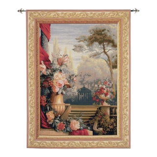 Bouquet Jardin Loom Woven Tapestry - 143 X 105 Cm (4'8" X 3'5") - Requires Rod Size 3 For Sale