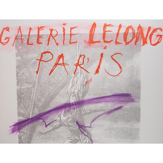 Arnulf Rainer, La Tour Eiffel, Lithograph For Sale - Image 7 of 8