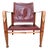 Vintage KK47000 Safari Chair in Leather by Kaare Klint for Rud Rasmussen, Denmark, 1930s For Sale