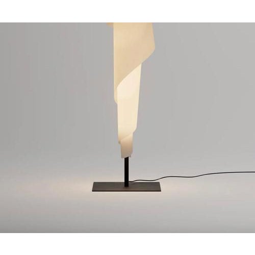 Mid-Century Modern Costura Floor Lamp in Steel and PVC by Josep Aregall For Sale - Image 3 of 11