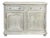 19th Century Country French Whitewashed Oak Buffet For Sale
