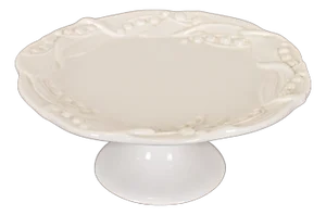 Tiffany & Co. Italian Porcelain Pedestal Tazza or Cake Stand