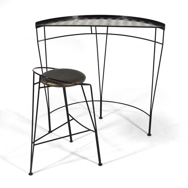 Postmodern Vecta Beylerian Collection Table & Stool For Sale - Image 3 of 11