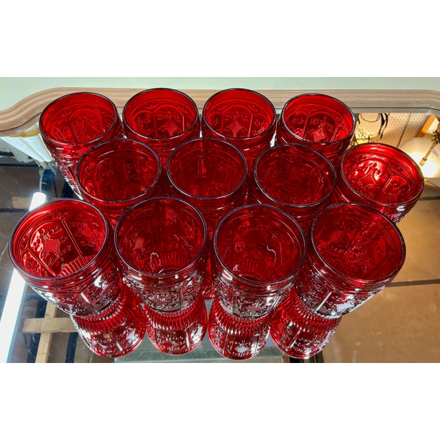 2020s Fitz and Floyd Trestle Glasses - Set of 12 For Sale - Image 5 of 5