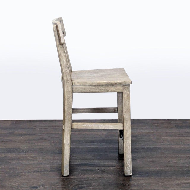 Pottery Barn Pottery Barn Benchwright Seadrift Counter Stool For Sale - Image 4 of 8