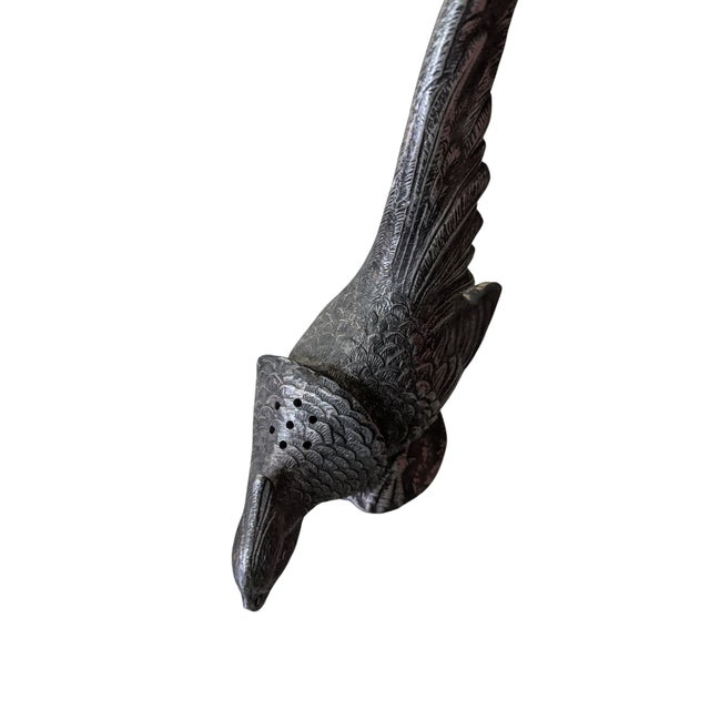 Antique Silver Plated Pheasant Birds Salt and Pepper Shakers- A Pair For Sale In Charlotte - Image 6 of 9