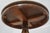 Italian Burl Walnut Round Neoclassical Center Table For Sale - Image 13 of 13