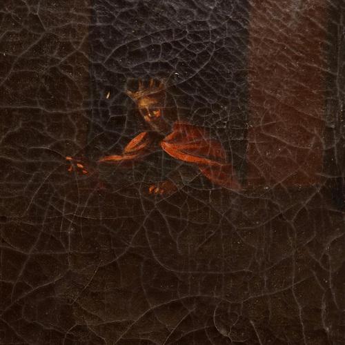 Bathsheba Bathing, Oil on Canvas, Framed For Sale - Image 12 of 16